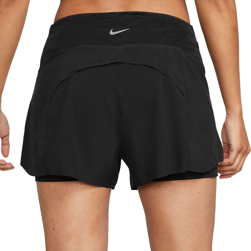 Nike Womens Dri-Fit SWIFT SHORT BLACK - Paragon Sports