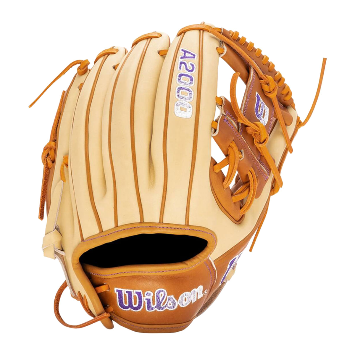 ZETT Pro Model 12.75 inch Yellow Outfielder Glove