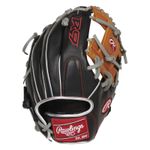 Rawlings-Unisex-11-25-R9-CNTR-FIT-IF-Glove-BLACK-TAN