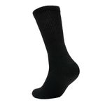 Thorlos-Unisex-WALKING-CUSHION-CREW-SOCK-BLACK