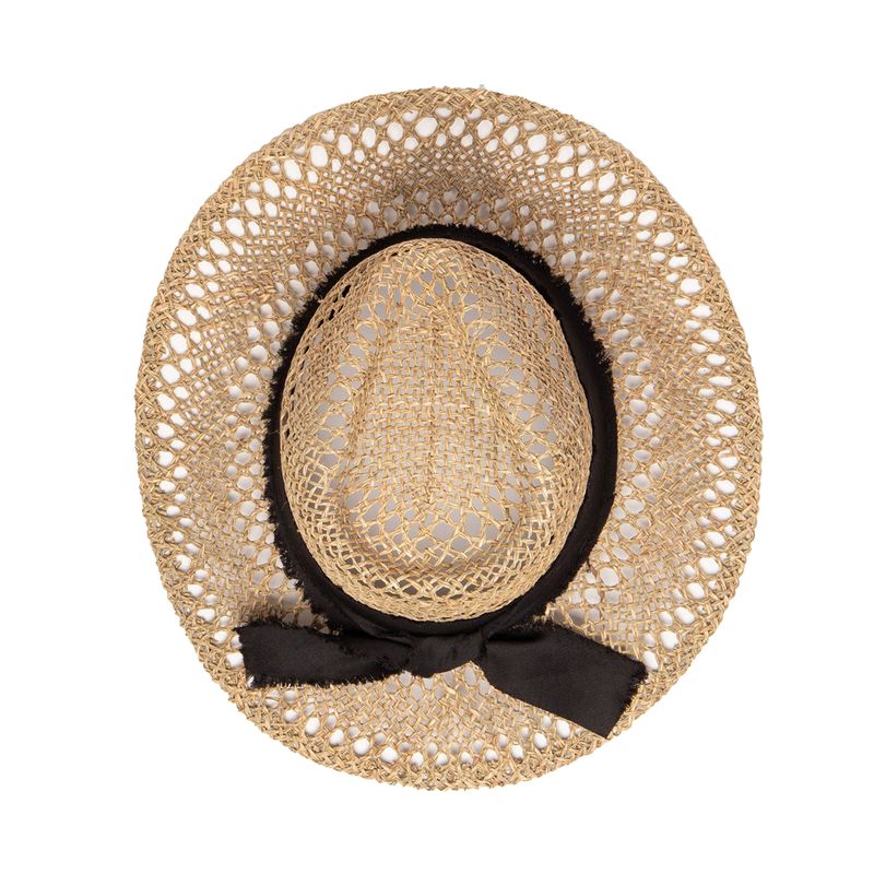 San-Diego-Hat-Co--Unisex-BY-THE-SEA-FEDROA-NATURAL-BLACK
