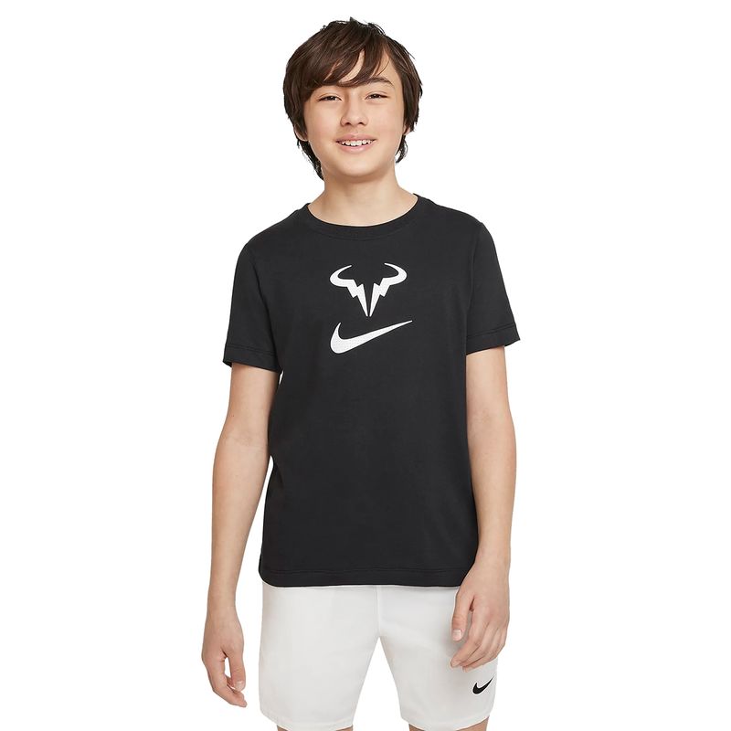 Nike-Kids-RAFA-T-Shirt-BLACK