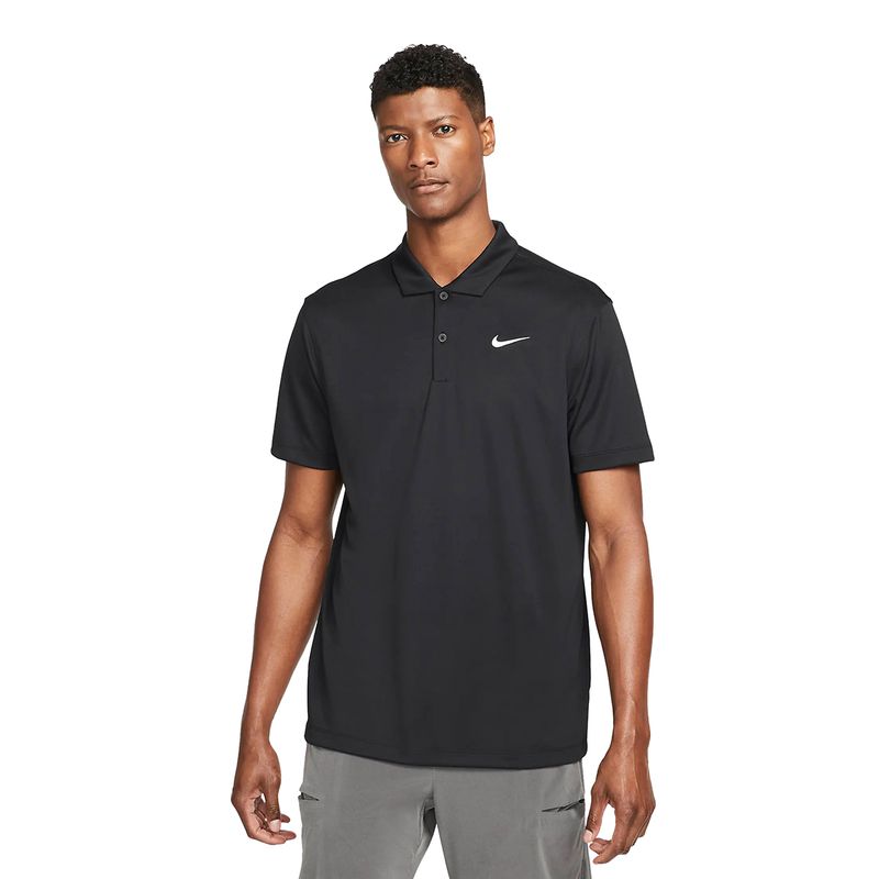 Black dri clearance fit polo shirt