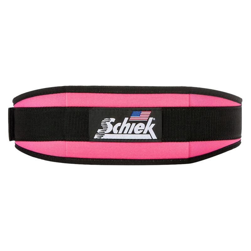 Schiek-s-Sports--4-3-4-CONTOUR-BELT-PINK