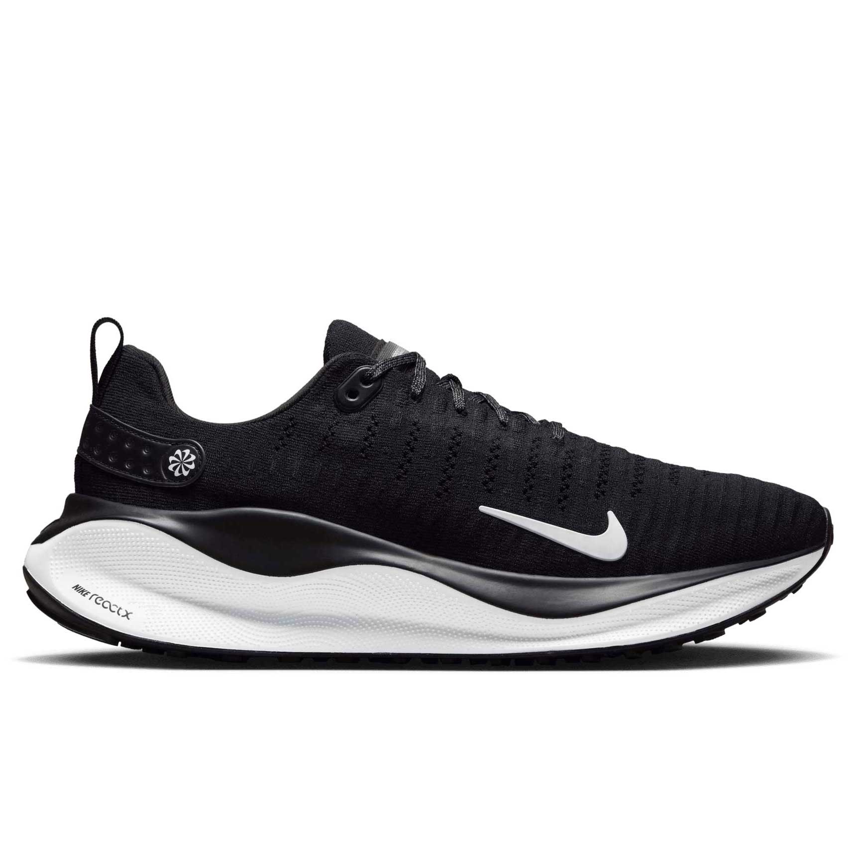 Nike Mens REACT INFINITY RUN FK4 BLACK-WHT-DK GRE - Paragon Sports