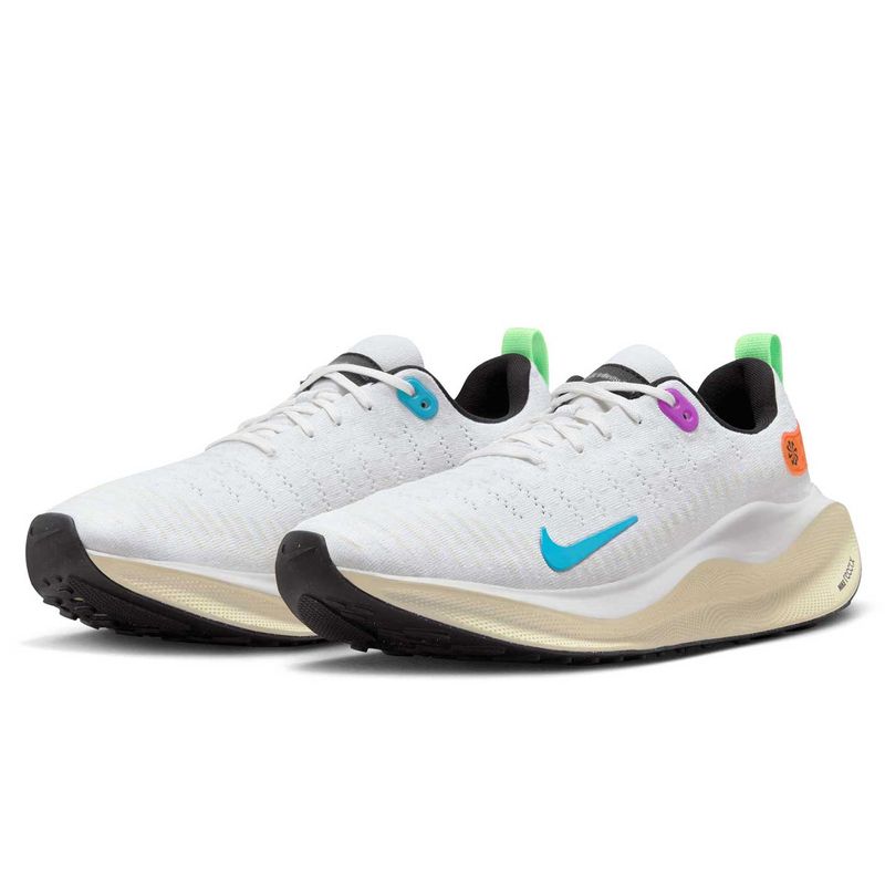 Nike Mens REACTX INFIN RUN 4 SE WHITE-BLACK-FUCH - Paragon Sports