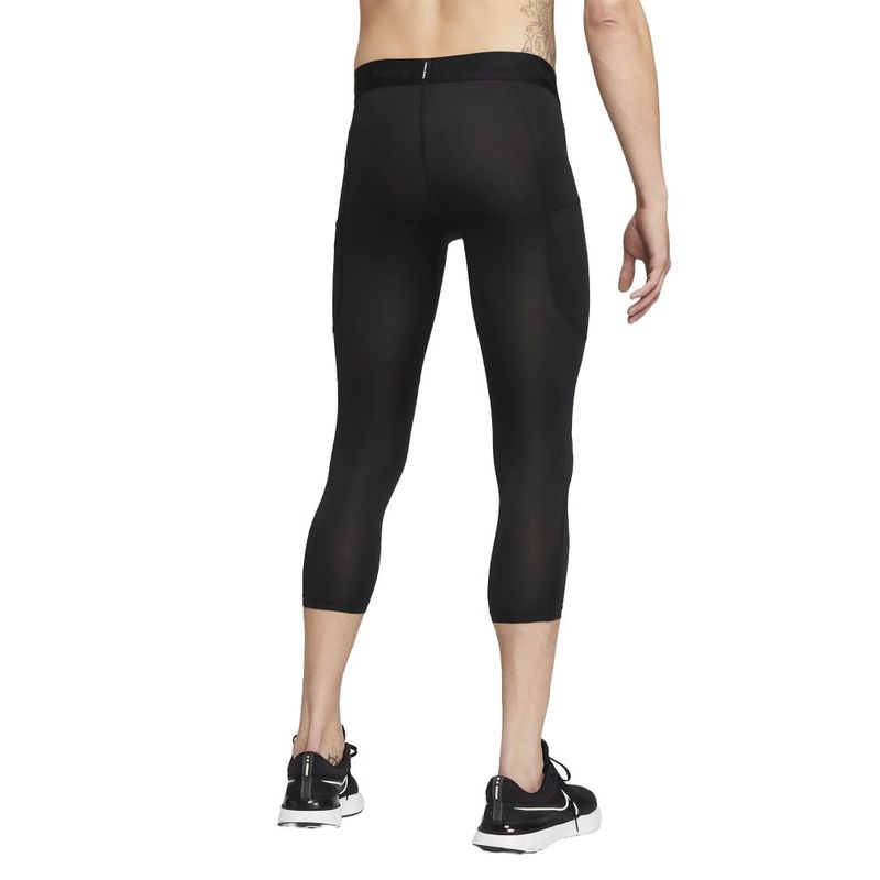 Nike Pro Training Femme leggings with pocket in black