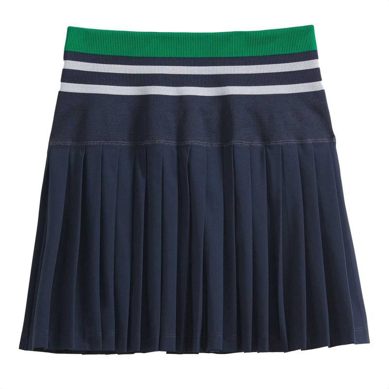 Wilson Womens MIDTOWN TENNIS SKIRT NAVY-RED - Paragon Sports