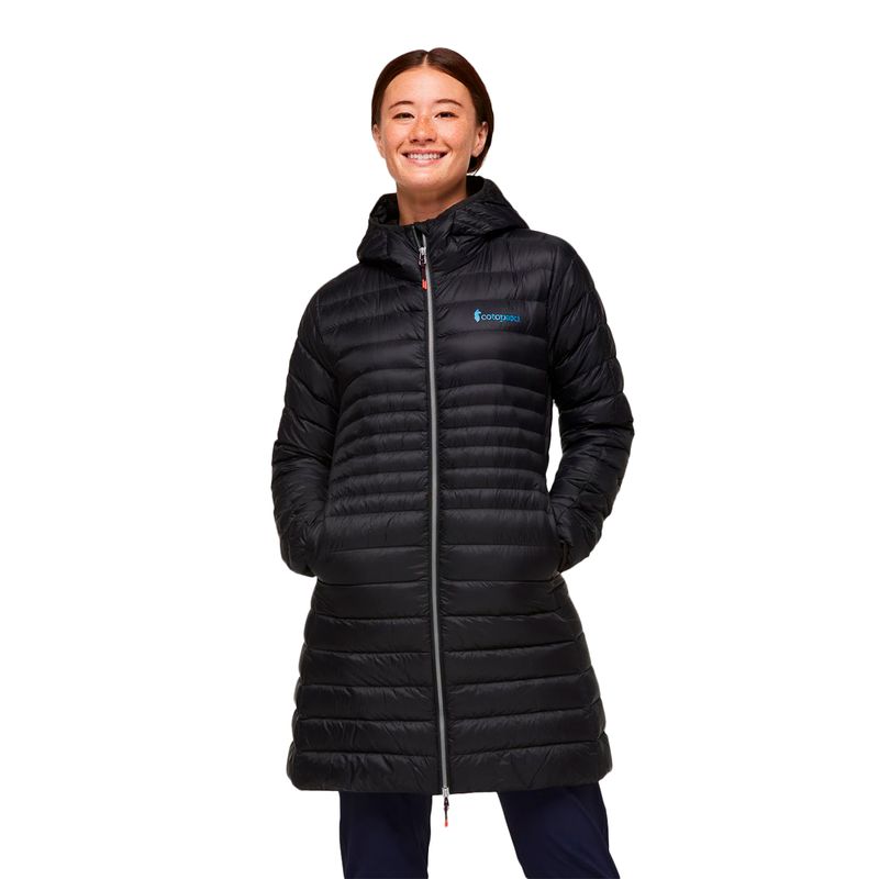 Cotopaxi Womens FUEGO DOWN PARKA BLACK - Paragon Sports