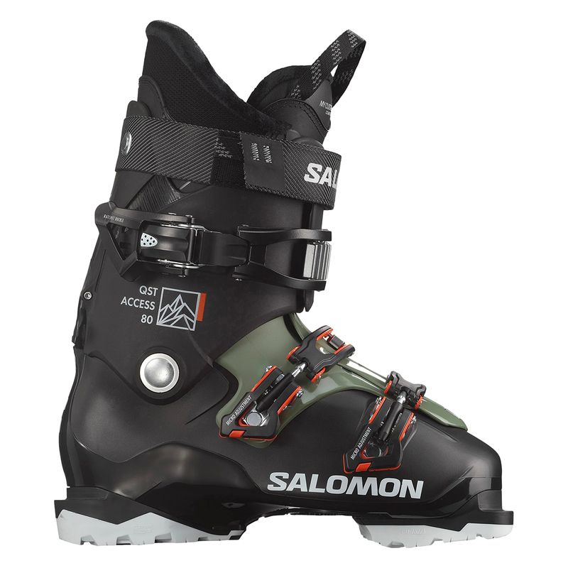 Salomon Womens QST ACCESS 80 BLACK OIL GREE Paragon Sports