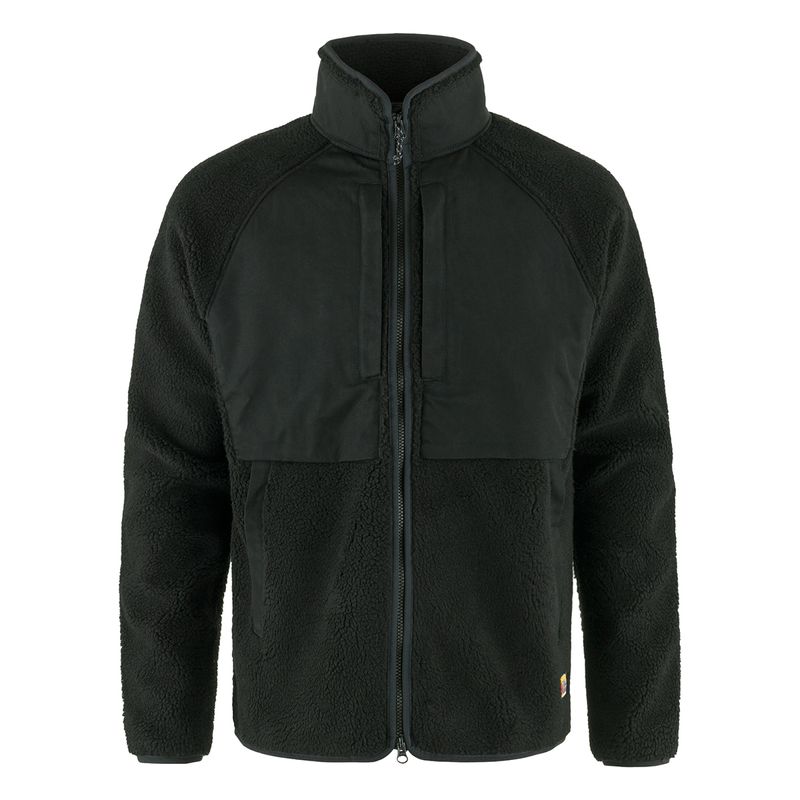 Fjallraven Mens VARDAG PILE Jacket 550-550-BLACK-BK - Paragon Sports