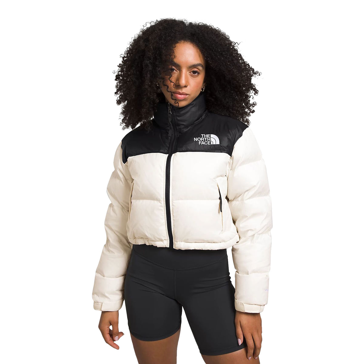 The North Face Womens NUPTSE SHORT JACKET GARDENIA WHITE-T - Paragon  Sports: NYC's Best Specialty Sports Store