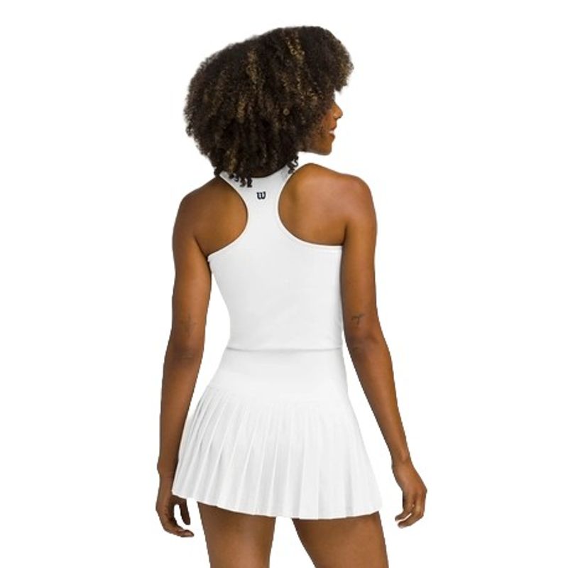 Wilson Womens MIDTOWN TENNIS DRESS BRIGHT WHITE - Paragon Sports