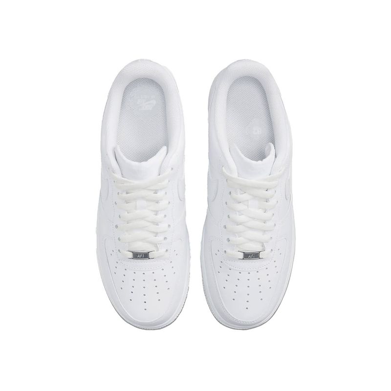 White low top store air force ones mens