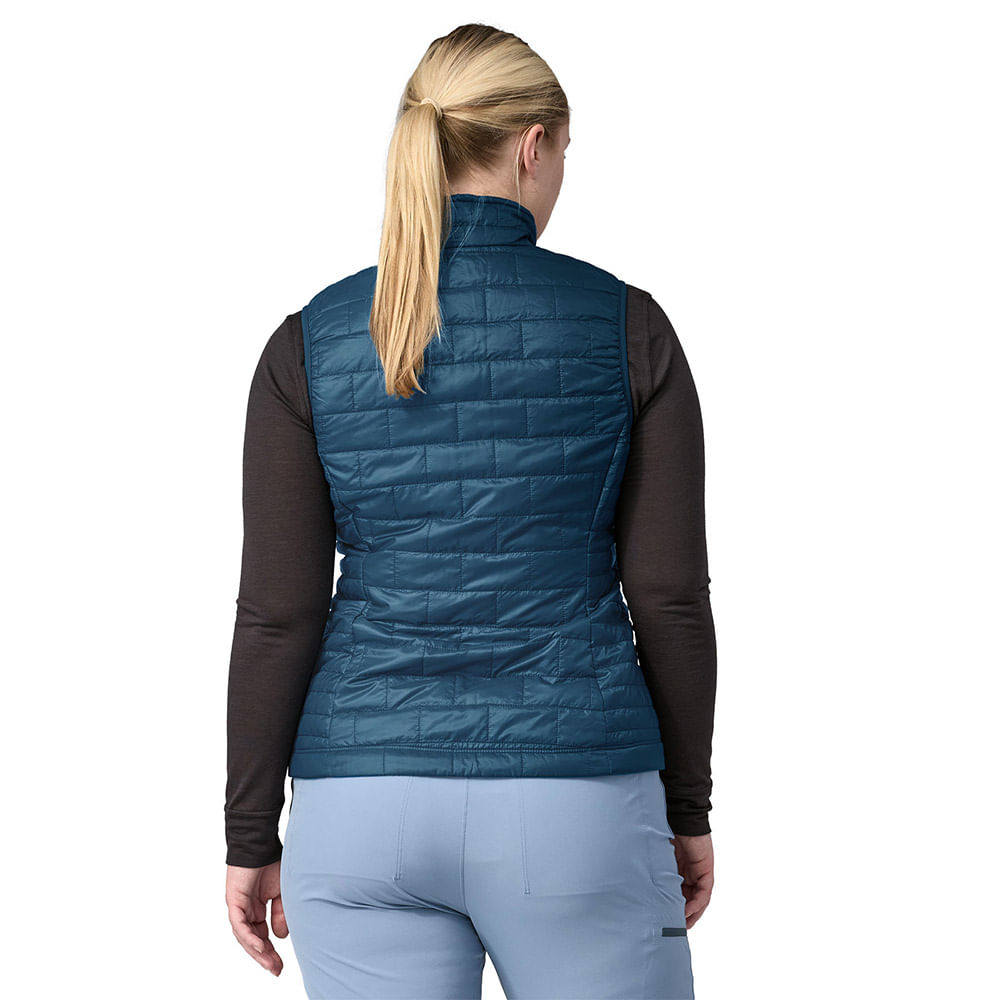 Patagonia Womens NANO PUFF VEST LAGOM BLUE - Paragon Sports