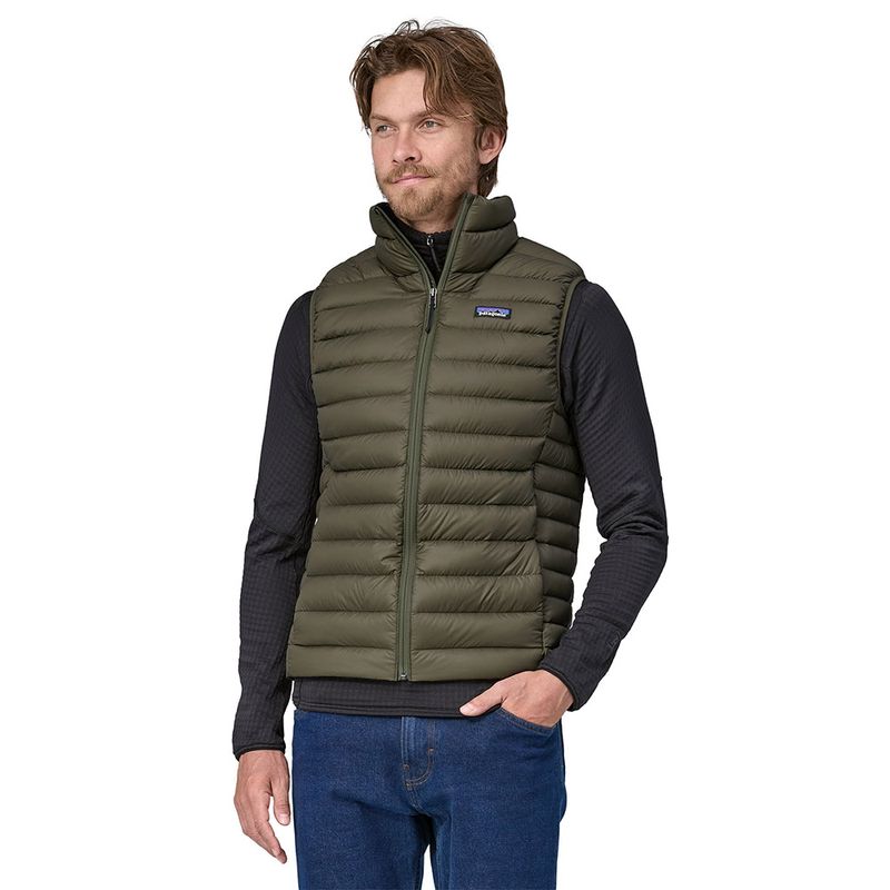 mens down sweater vest