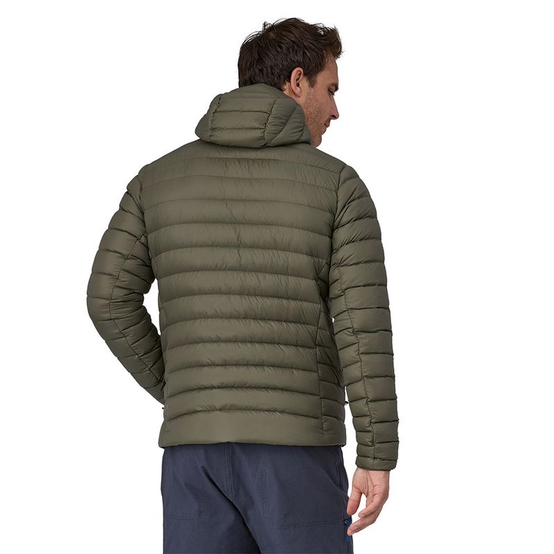 Patagonia down 2025 sweater hoody green