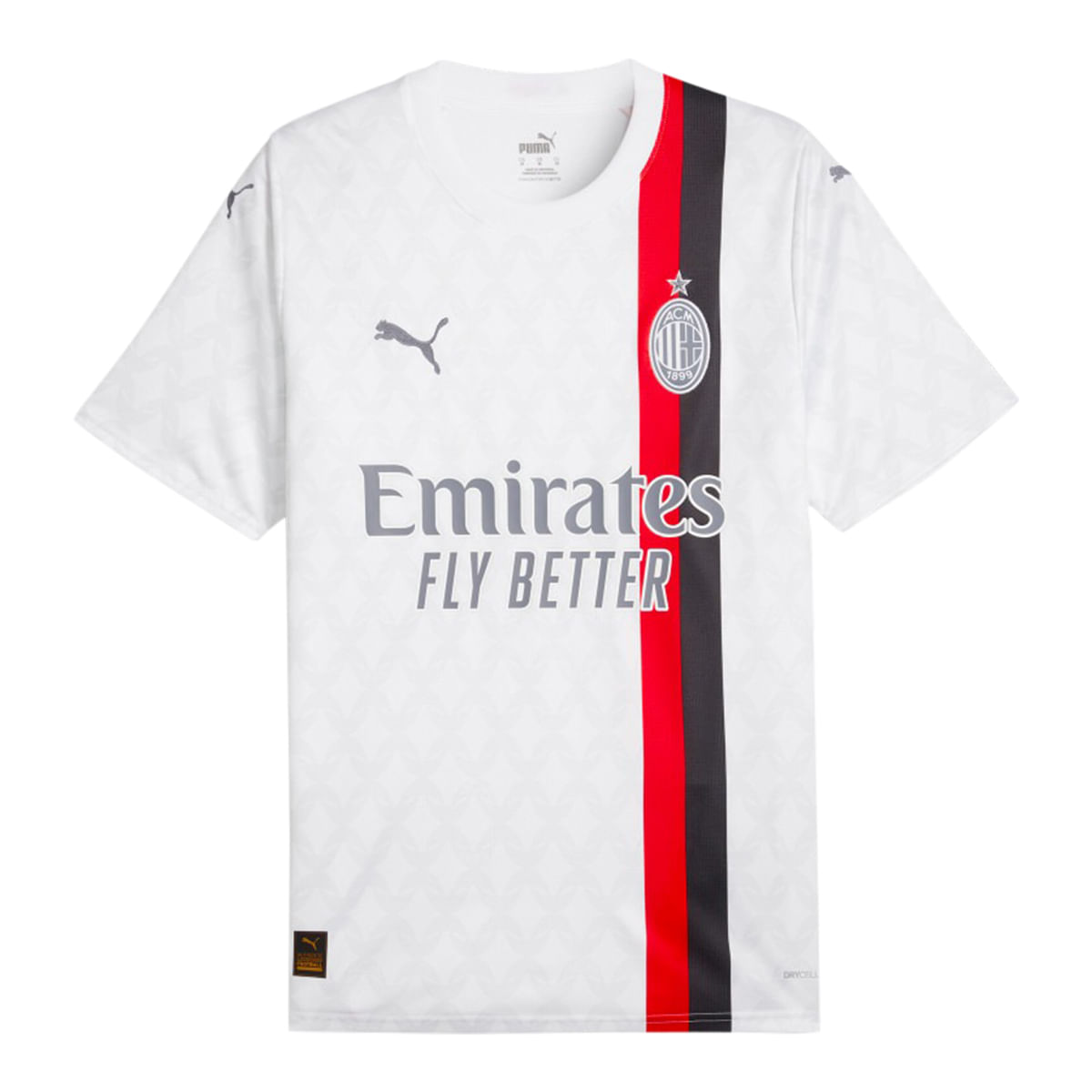 Puma AC MILAN AWAY JERSEY REPLICA - Equipación de clubes - white/feather  gray/blanco 