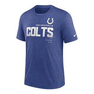 mens colts tri-blend hlmt short sleeve