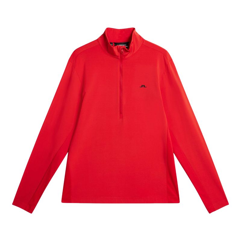 mens 1/2 luke half zip midlay