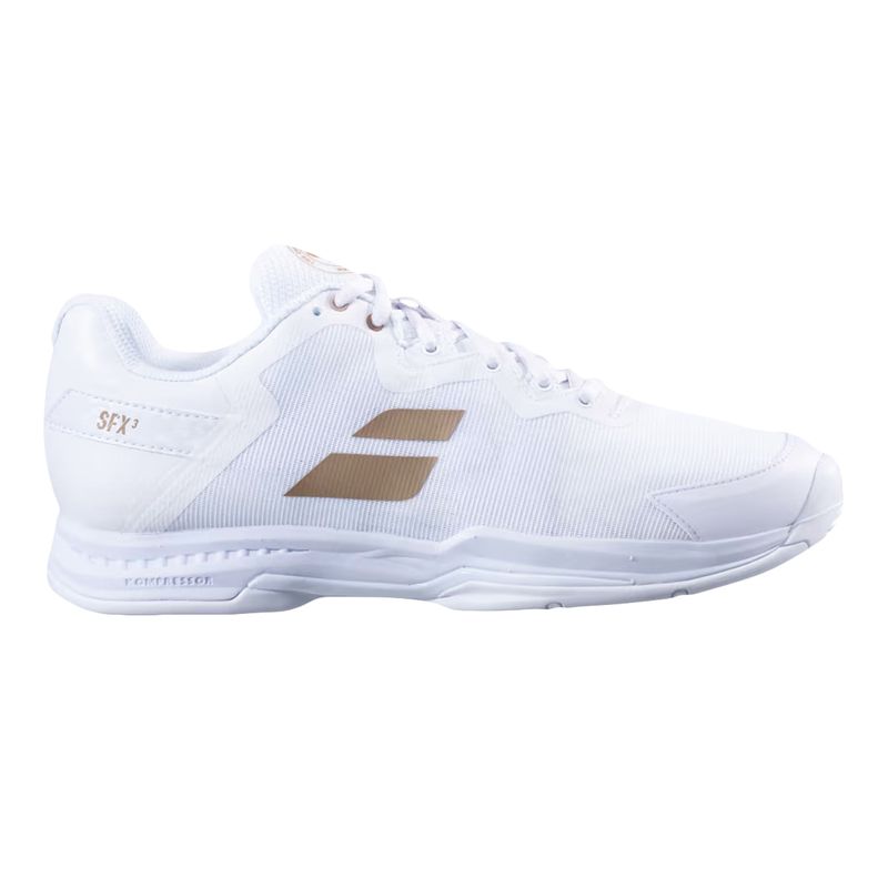 Babolat Womens SFX3 WIMBLEDON WHITE GOLD Paragon Sports