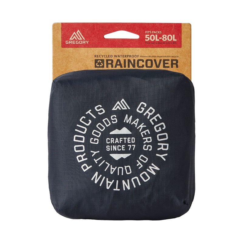 Gregory Packs RAIN COVER BLACK Paragon Sports