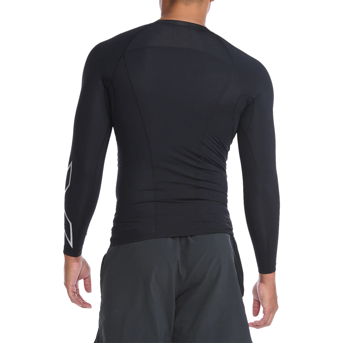 Men's 2XU Core Compression Long Sleeve :Black