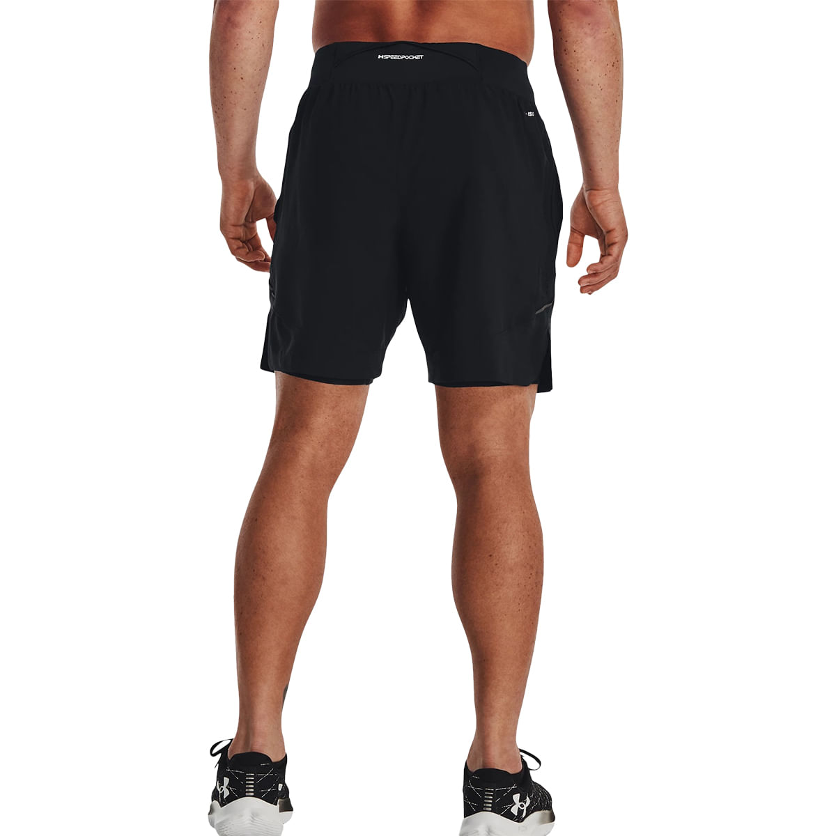 Under Armour Mens LAUNCH ELITE 2IN1 7IN BLACK - Paragon Sports