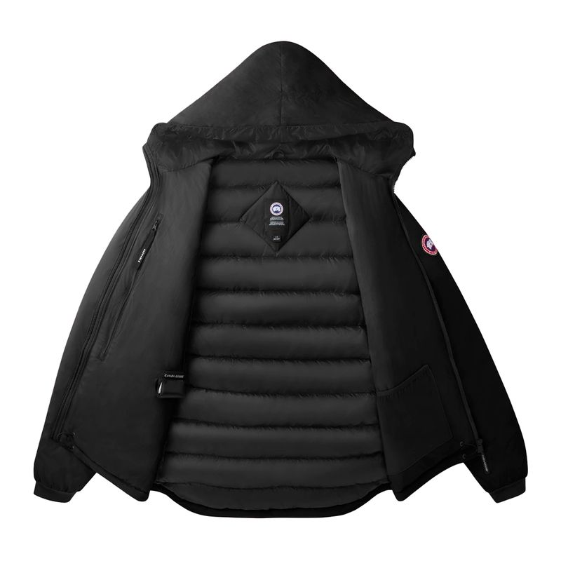 Canada Goose Mens LODGE HOODY BLACK Paragon Sports