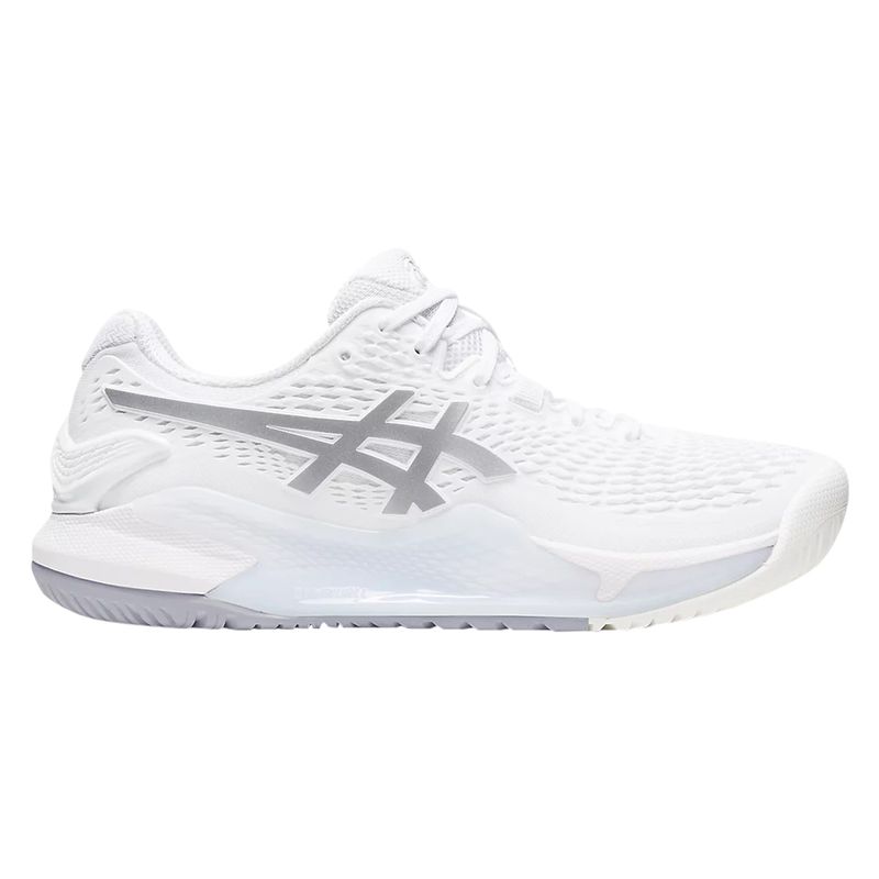 Asics Womens GEL RESOLUTION 9 WHITE Paragon Sports