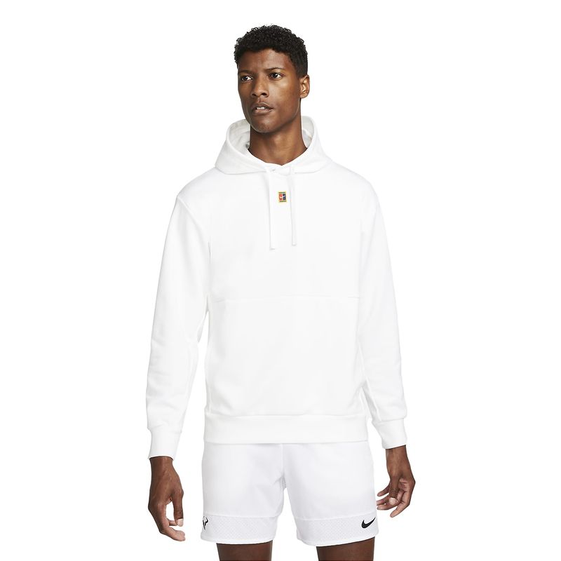 Nike Mens COURT SWEATSHIRT WHITE Paragon Sports