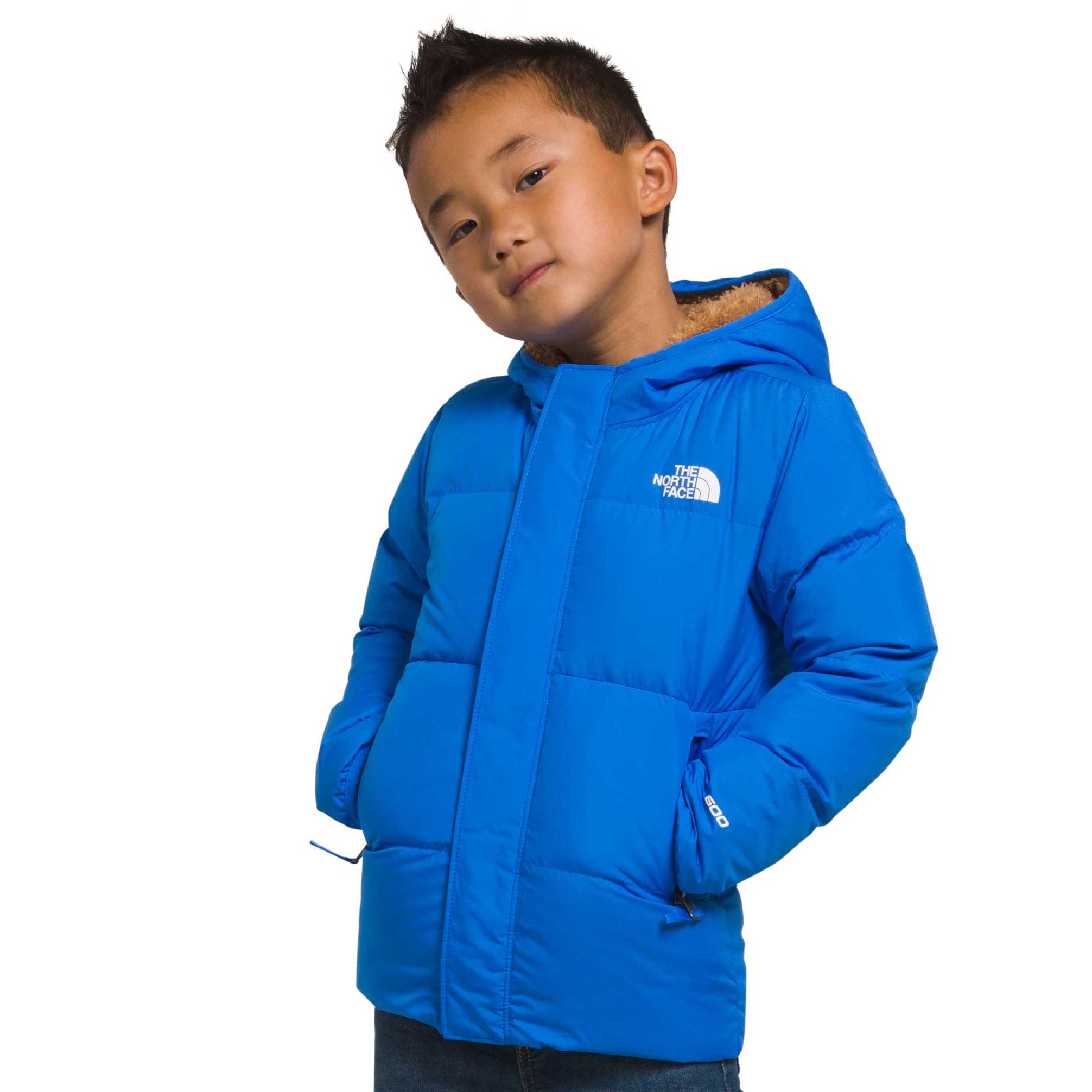 The North Face Baby KIDS- NORTH DOWN HOODED OPTIC BLUE - Paragon 