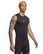 Nike Mens PRO Sleeveless BLACK-REFLECTIVE - Paragon Sports Nike Mens PRO Sleeveless BLACK-REFLECTIVE - Paragon Sports