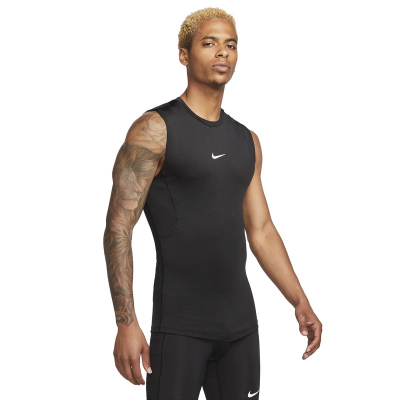 Nike Mens PRO Sleeveless BLACK-REFLECTIVE - Paragon Sports