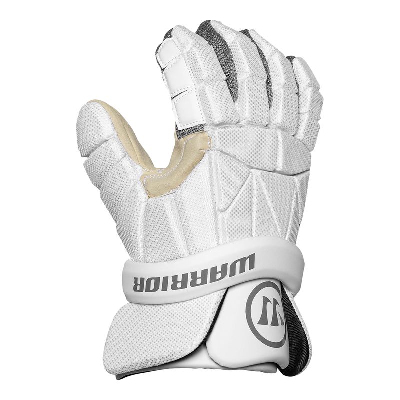 Warrior Lacrosse Mens EVO LITE GLOVE WHITE - Paragon Sports