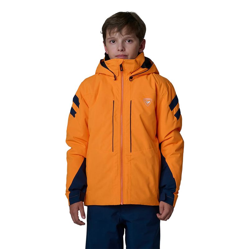 Boys orange ski store jacket