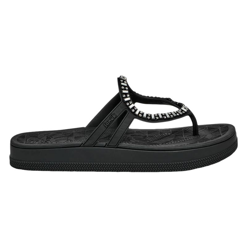 Sanuk Womens SUNSHINE SL GEM BLACK - Paragon Sports