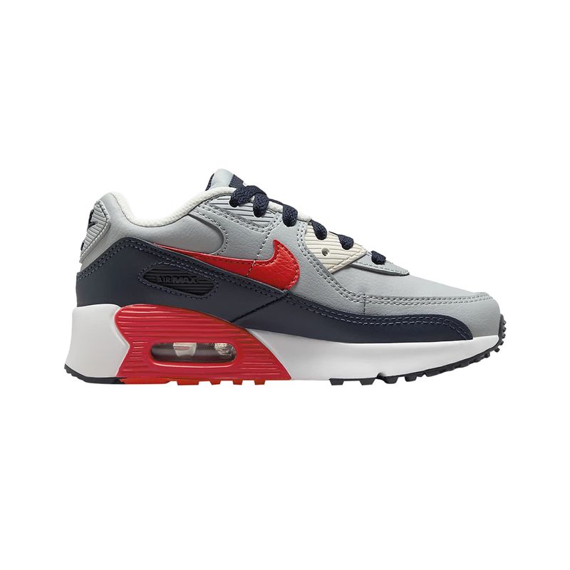 Nike Air Max 90 Ltr Little Kids Shoes in Grey Size 2Y CD6867 021