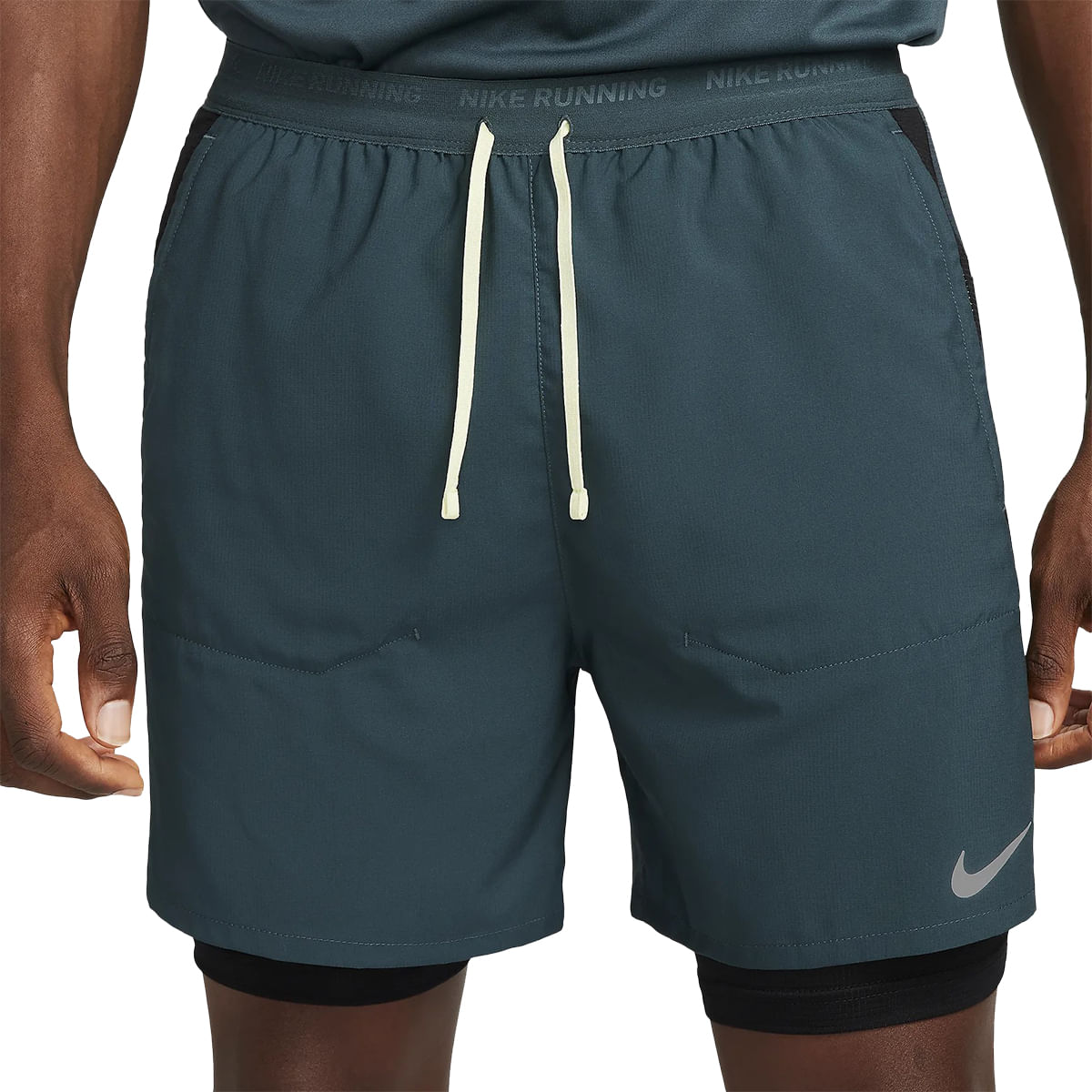 Nike Men's Dri-FIT Stride 5” Shorts, Large, Deep Jungle