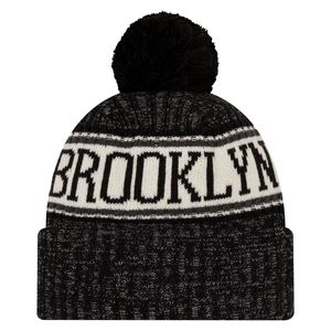 unisex nets sport knit pompom hat