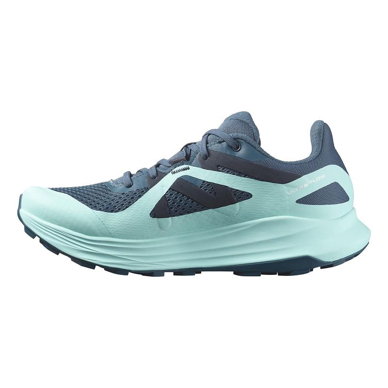 Salomon Women s Ultra Flow GORE TEX Trail Running Shoes Blue 10