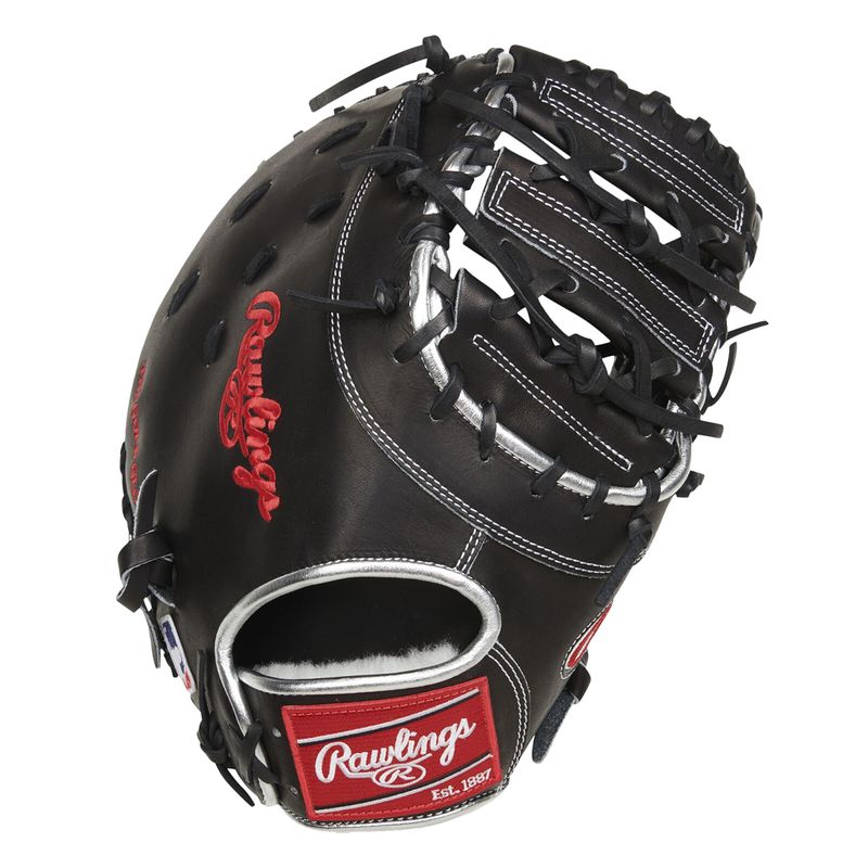 Rawlings Unisex 12 75 PRO P A RIZZO 1B BLACK Paragon Sports