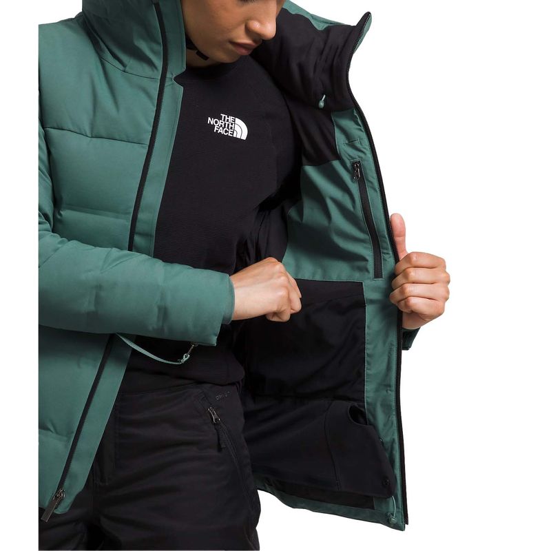 The North Face Womens AMRY DOWN JACKET DARK SAGE - Paragon Sports