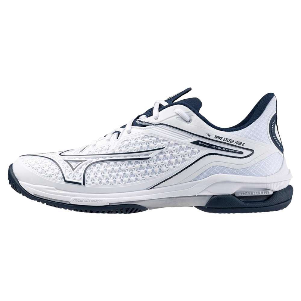 Mizuno Mens WAVE EXCEED TOUR 6 AC WHITE-DRESS BLUE - Paragon Sports: NYC's  Best Specialty Sports Store