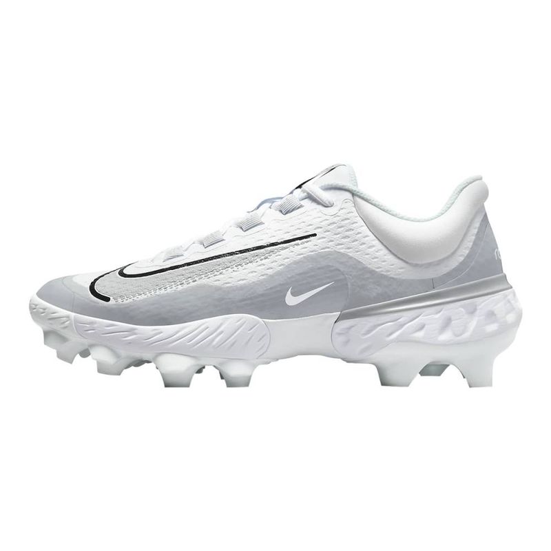 Nike Mens ALPHA HUAR ELT 4 LOW MCS WHITE GREY PLATN Paragon Sports