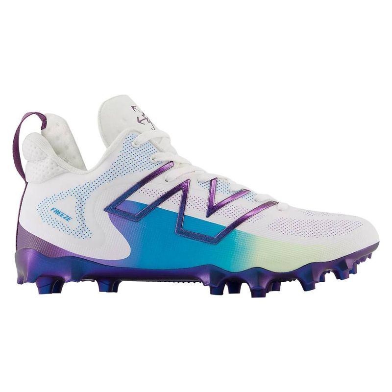 New Balance Unisex FREEZELX V4 MID CLEAT WHITE Paragon Sports