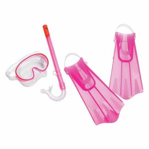 kids aqua quest Mask Snorkel Fin set - S-L