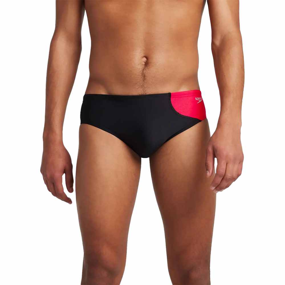 Speedo Mens ASYM BRIEF BLACK - Paragon Sports