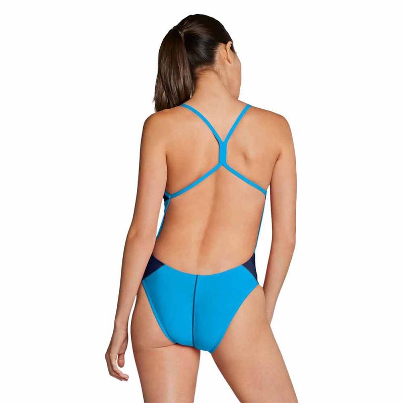 Speedo Womens EDGE SPLICE CROSSBACK BLUE - Paragon Sports Speedo Womens EDGE SPLICE CROSSBACK BLUE - Paragon Sports