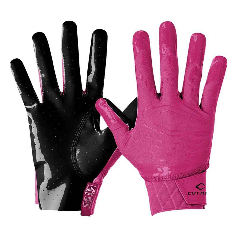 Cutters Unisex REV PRO 5 0 RECVR SOLID PINK Paragon Sports